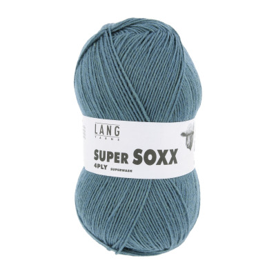 Super Soxx 4-nitka 88 - modrá příze LANG YARNS