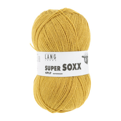 Super Soxx 4-nitka 150 - žlutá příze LANG YARNS