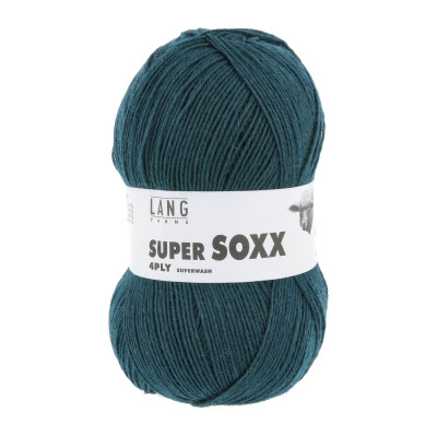 Super Soxx 4-nitka 188 - modrá příze LANG YARNS
