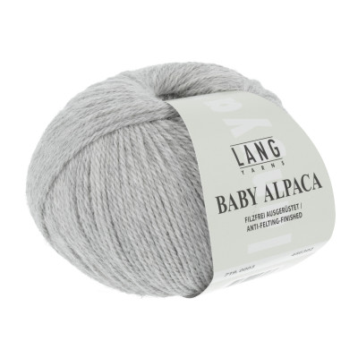 Baby Alpaca 3 - šedá příze LANG YARNS