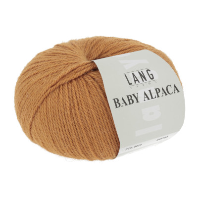 Baby Alpaca 15 - žlutá příze LANG YARNS