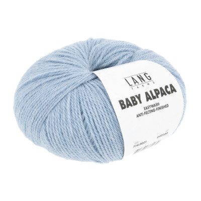 Baby Alpaca 21 - šedá příze LANG YARNS