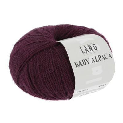 Baby Alpaca 65 - fialová příze LANG YARNS