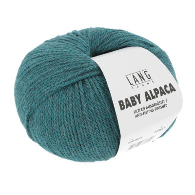 Baby Alpaca 71 - šedá příze LANG YARNS