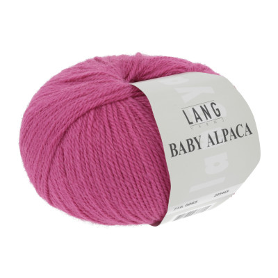 Baby Alpaca 85 - růžová příze LANG YARNS