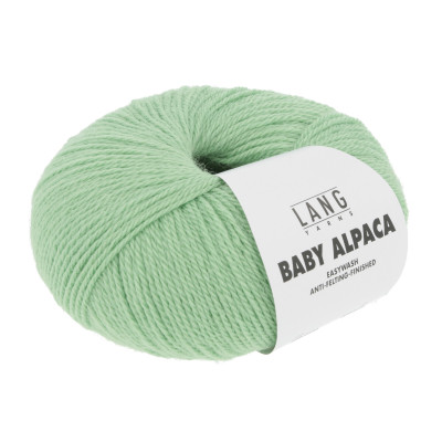 Baby Alpaca 116 - zelená příze LANG YARNS