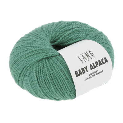 Baby Alpaca 117 - zelená příze LANG YARNS