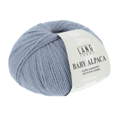 Baby Alpaca 133 - modrá příze LANG YARNS
