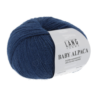 Baby Alpaca 135 - modrá příze LANG YARNS