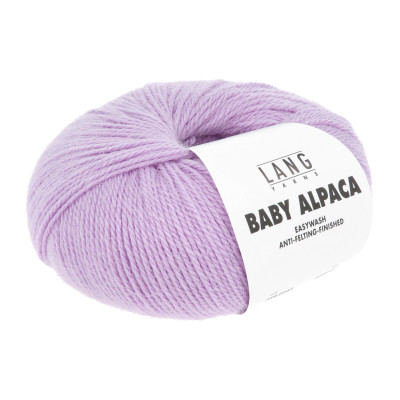 Baby Alpaca 145 - fialová příze LANG YARNS