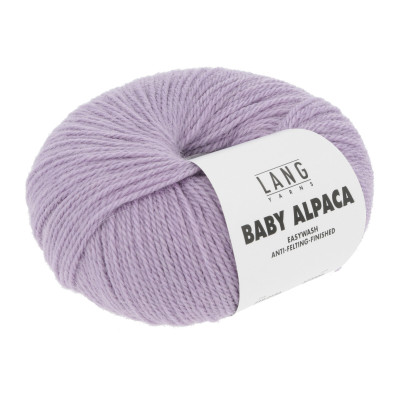 Baby Alpaca 146 - fialová příze LANG YARNS