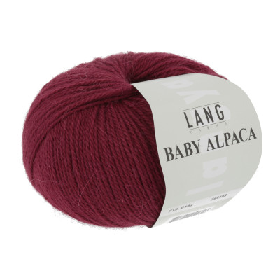 Baby Alpaca 162 - červená příze LANG YARNS