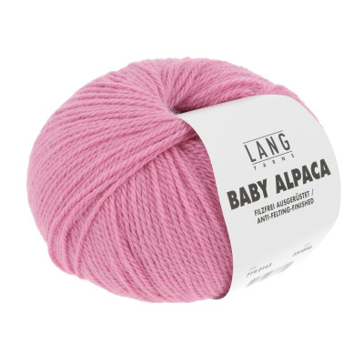 Baby Alpaca 165 - růžová příze LANG YARNS