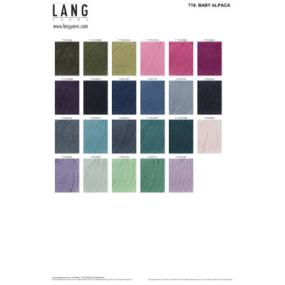 Baby Alpaca 368 - hnědá příze LANG YARNS