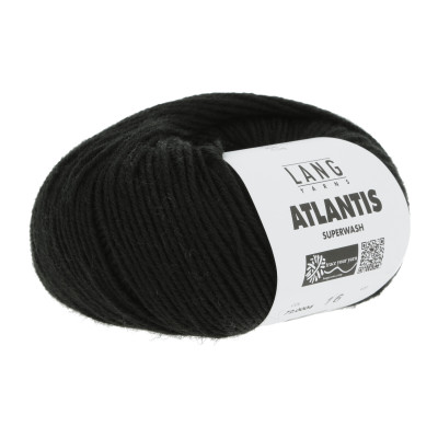 Atlantis 4 - černá příze LANG YARNS