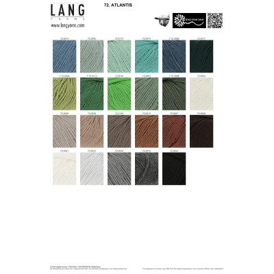 Atlantis 9 - růžová příze LANG YARNS