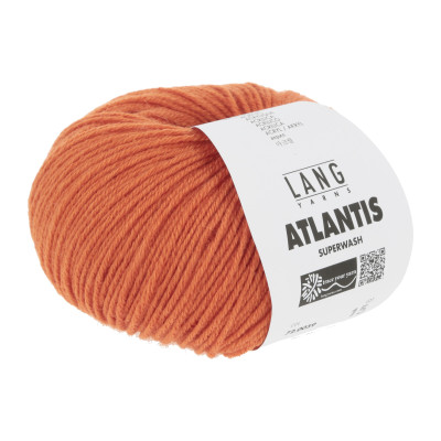 Atlantis 59 - oranžová příze LANG YARNS
