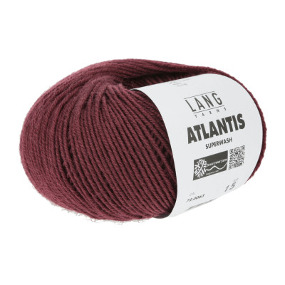 Atlantis 63 - červená příze LANG YARNS