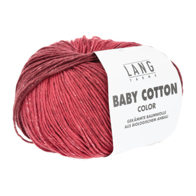 Baby Cotton Color 56 - oranžová příze LANG YARNS