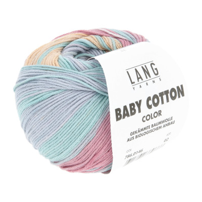 Baby Cotton Color 146 - oranžová příze LANG YARNS