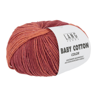 Baby Cotton Color 165 - červená příze LANG YARNS