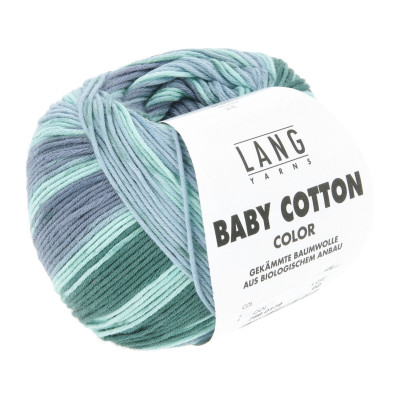 Baby Cotton Color 179 - modrá příze LANG YARNS