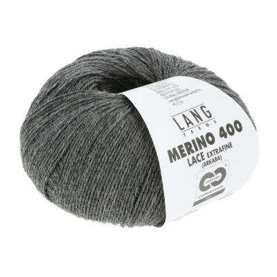 Merino 400 Lace 5 - šedá příze LANG YARNS