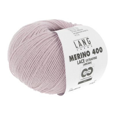 Merino 400 Lace 19 - růžová příze LANG YARNS