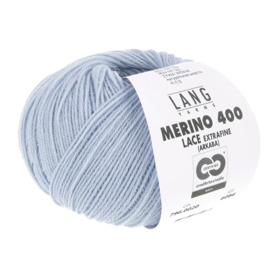 Merino 400 Lace 20 - modrá příze LANG YARNS