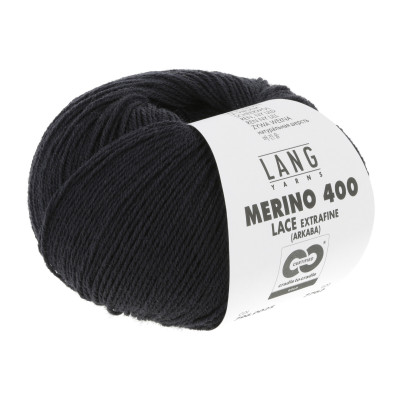 Merino 400 Lace 25 - šedá příze LANG YARNS