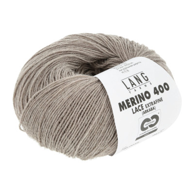 Merino 400 Lace 39 - šedá příze LANG YARNS