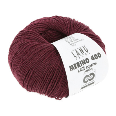 Merino 400 Lace 64 - šedá příze LANG YARNS