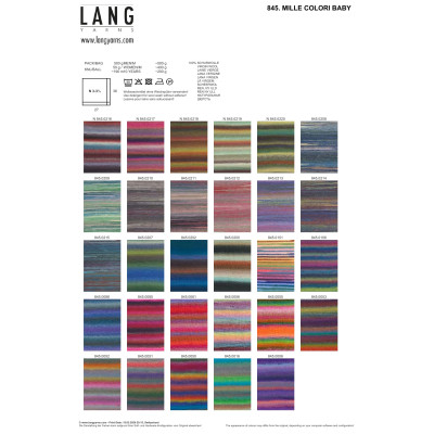 Mille Colori Baby 52 - ostatní příze LANG YARNS
