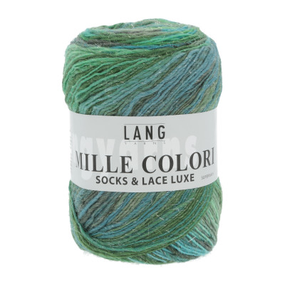 Mille Colori Socks & Lace Luxe 17 - šedá příze LANG YARNS
