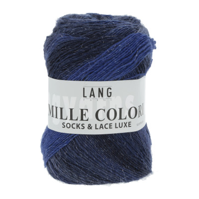 Mille Colori Socks & Lace Luxe 35 - šedá příze LANG YARNS