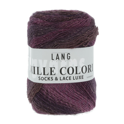 Mille Colori Socks & Lace Luxe 80 - žlutá příze LANG YARNS