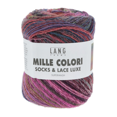 Mille Colori Socks & Lace Luxe 206 - vícebarevná příze LANG YARNS