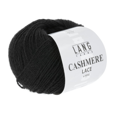 Cashmere Lace 4 - černá příze LANG YARNS