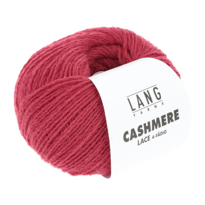 Cashmere Lace 60 - červená příze LANG YARNS