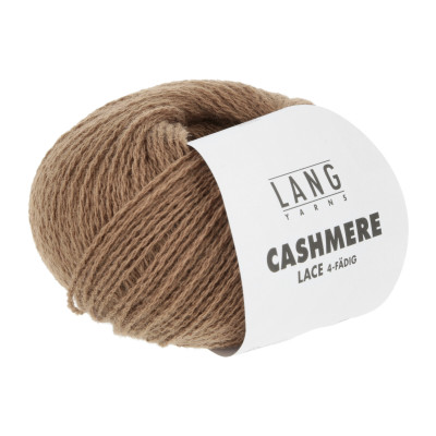 Cashmere Lace 139 - hnědá příze LANG YARNS