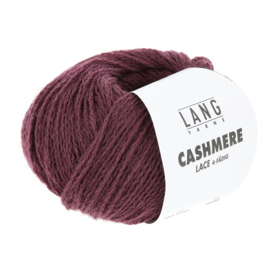 Cashmere Lace 161 - červená příze LANG YARNS