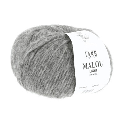 Malou Light 5 - šedá příze LANG YARNS