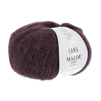 Malou Light 80 - fialová příze LANG YARNS