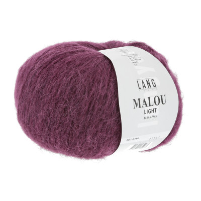 Malou Light 166 - červená příze LANG YARNS