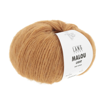 Malou Light 259 - oranžová příze LANG YARNS
