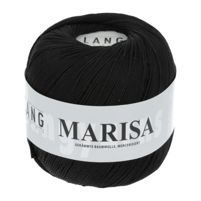 Marisa 4 - černá příze LANG YARNS