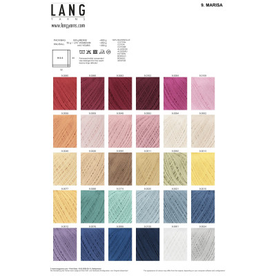 Marisa 48 - růžová příze LANG YARNS