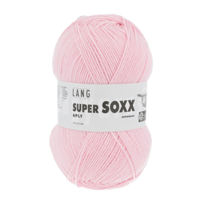 Super Soxx 6-nitka 9 - růžová příze LANG YARNS