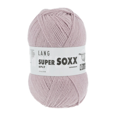 Super Soxx 6-nitka 19 - růžová příze LANG YARNS