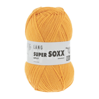 Super Soxx 6-nitka 49 - žlutá příze LANG YARNS